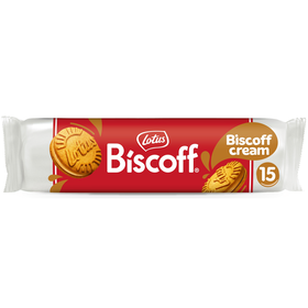Bolachas Caramelizadas Com Recheio Creme Biscoff Lotus 150 gr