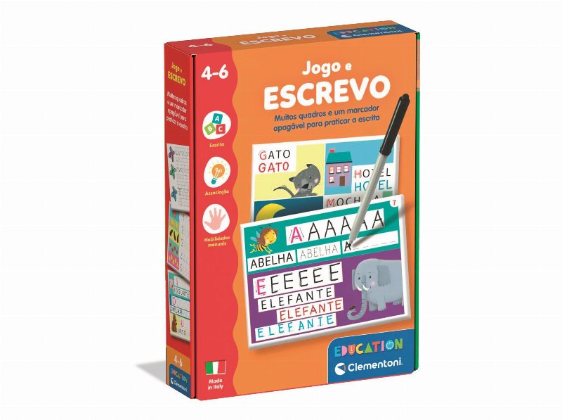 Jogo E Escrevo Clementoni