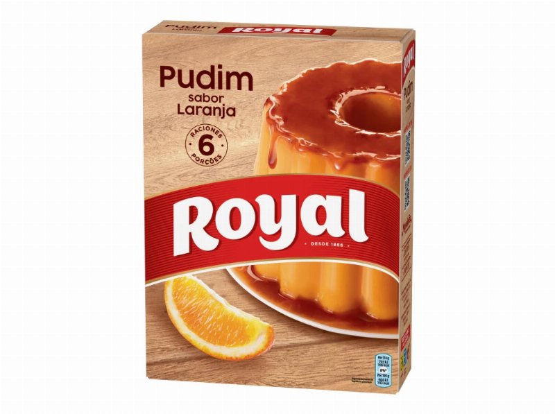 Pudim Royal Caseiro Laranja 200 g