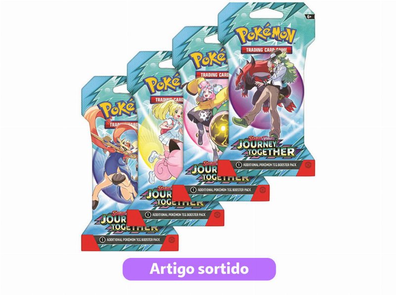 Sleeved Booster Sv9 Pokémon Modelos Sortidos