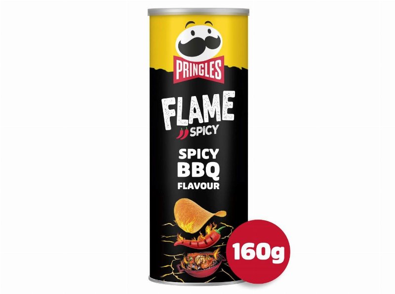 Aperitivos Pringles Flame Bbq 160 g