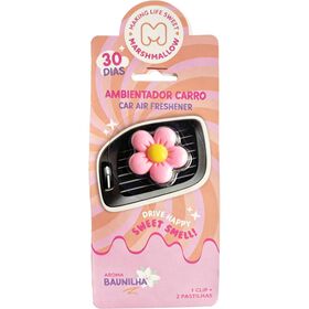 Ambientador Flor Rosa Baunilha Marshmallow