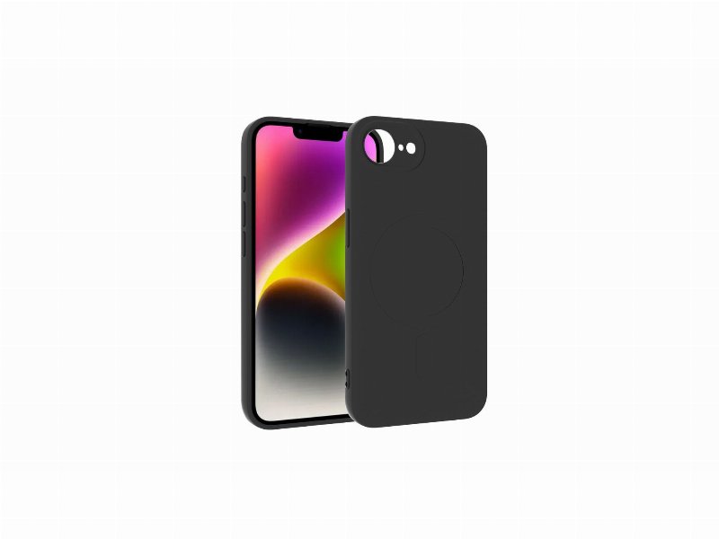 Capa Preta Qilive 600190518 Magnética Iphone 16E