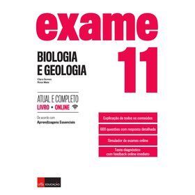 Exame - Biologia E Geologia - 11.º Ano