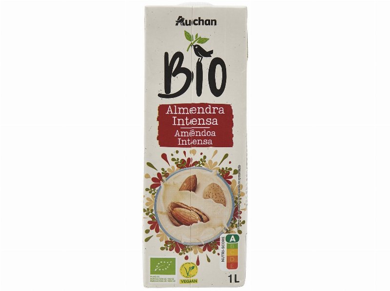 Bebida Auchan De Amêndoa Bio 1 l