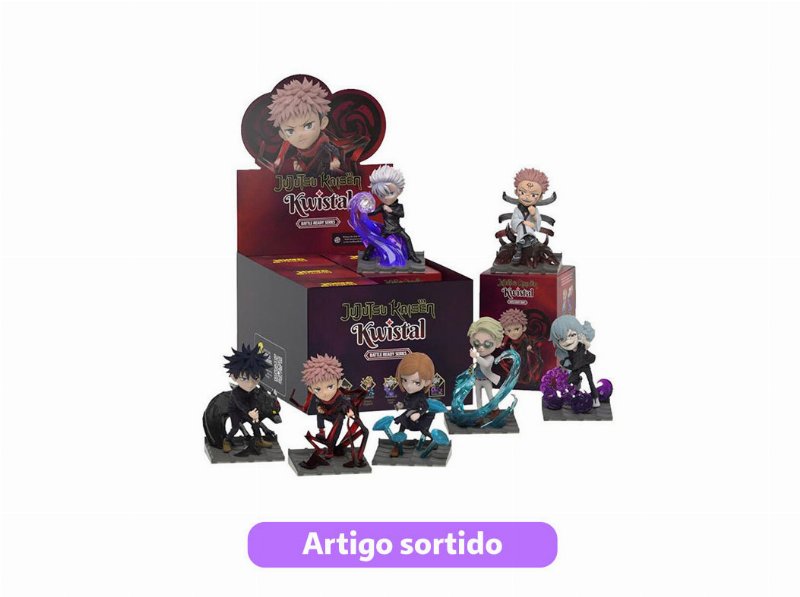 Fig Kwistal Fwenz: Jujutsu Kaisen (Battle Ready) Modelos Sortidos