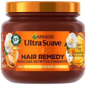 Máscara Cabelo Óleos De Argão E Camélia Garnier Ultra Suave 340 ml