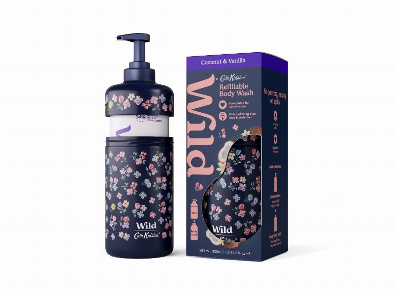 Kit Gel Banho Wild Côco Baunilha 300 ml