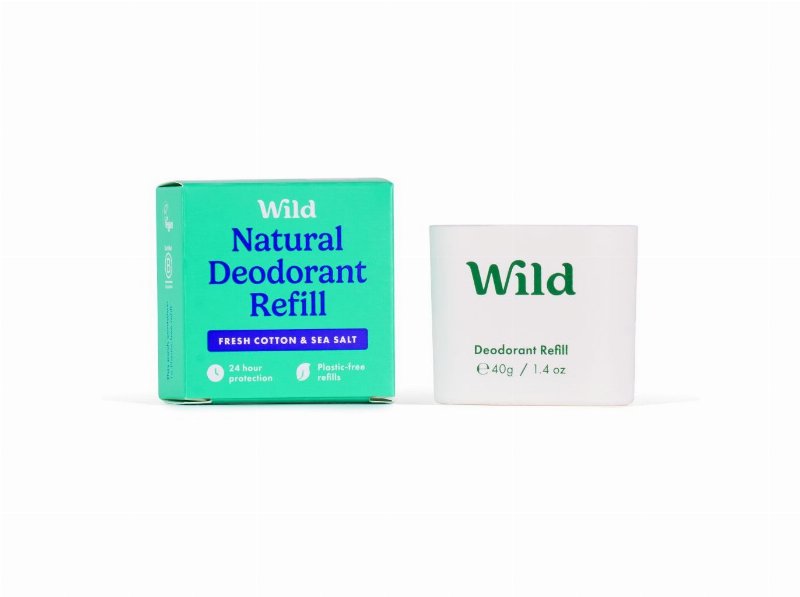 Desodorizante Wild Algodão Sal Recarga 40 g