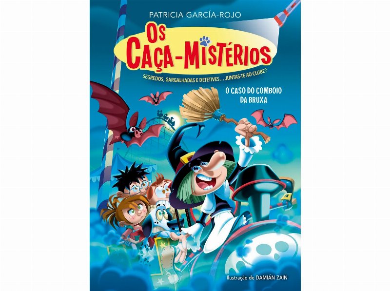 Livro Os Caça-Mistérios - O Caso Do Comboio Da Bruxa