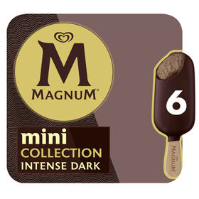 Gelado Mini Chocolate Negro Magnum 330 ml (6 Un)