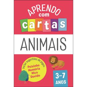 Aprendo Com Cartas - Animais (3-7 Anos)