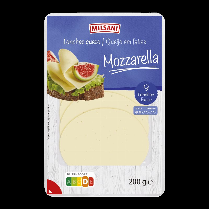 Queijo Mozzarella Em Fatias 200 g