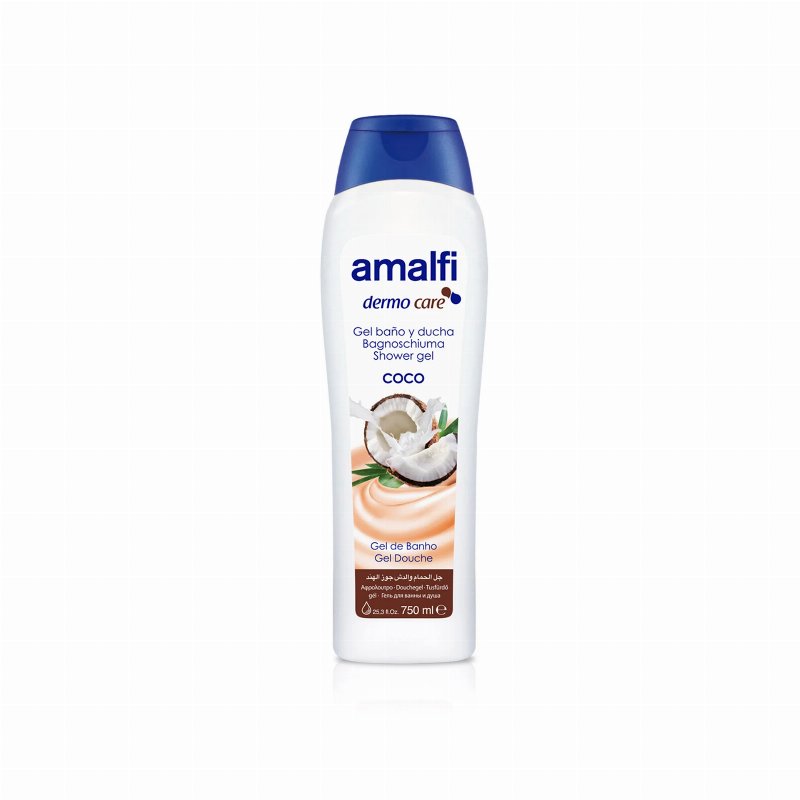 Amalfi Gel De Banho E Duche Leite De Côco 750 ml