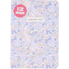 Agenda Semanal 2027 A6 Mini Flowers (Várias Cores) Note!