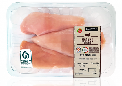Peito De Frango Do Campo Embalado Pingo Doce 0.6Kg