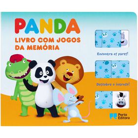 Canal Panda - Livro Com Jogos Da Memória De Diana Almeida