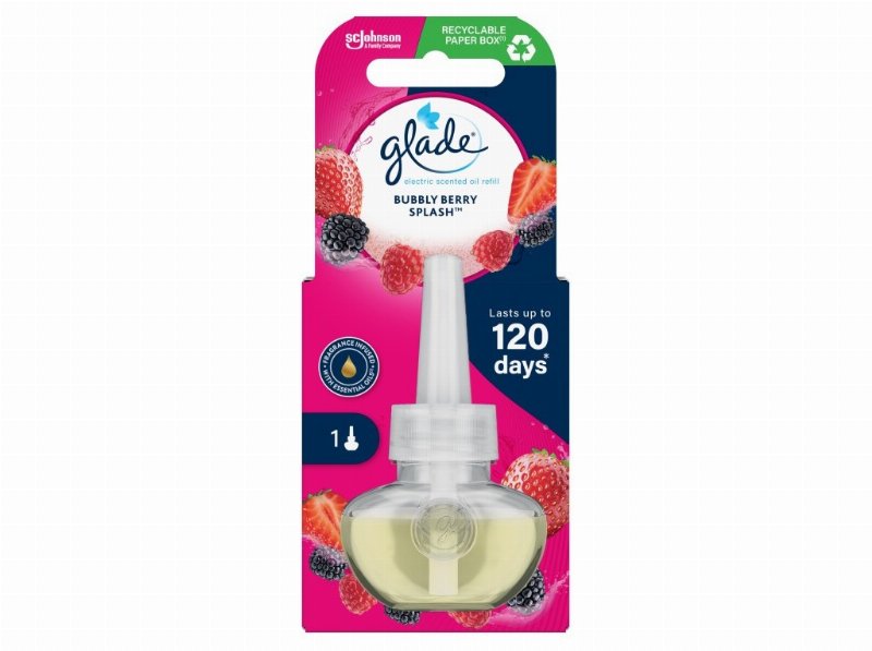 Ambientador Eléctrico Recarga Glade Berry Splash 20 ml