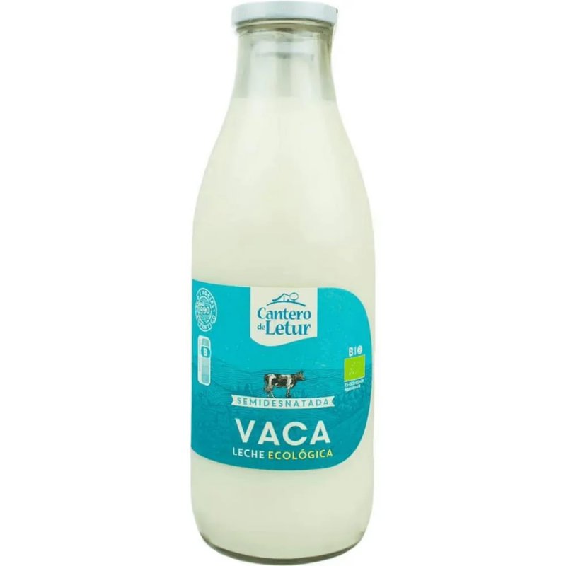 Leite De Vaca Fresco Semidesnatado Bio 1 l