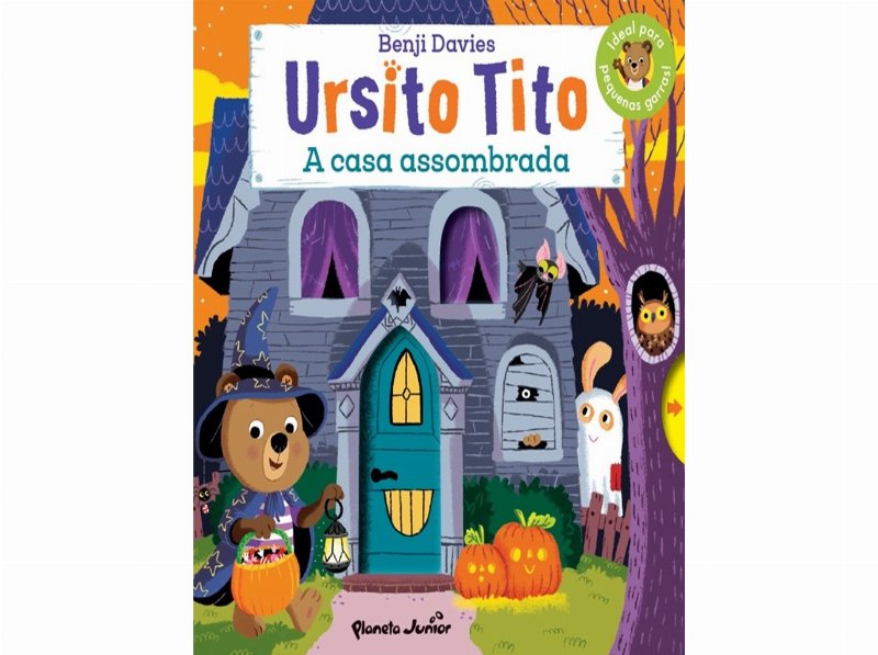 Livro Ursito Tito - Casa Assombrada De Benji Davies