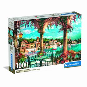 Clementoni - Puzzle Balcony View Of Lake 1000 Peças