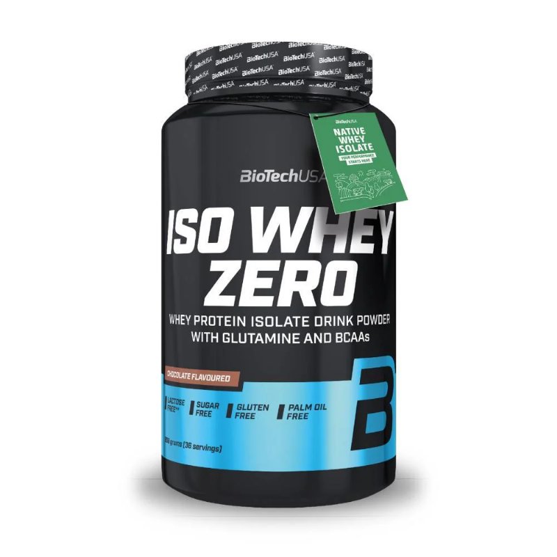 Iso Whey Zero Chocolate Biotech Usa 908 g