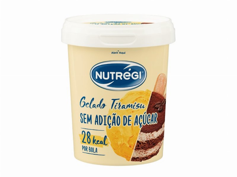 Gelado Nutrégi Sem Açúcar Adicionado Tiramisu 500 ml
