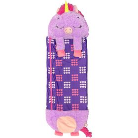 Dormi Locos - Peluche Saco-Cama Grande Unicórnio Roxo