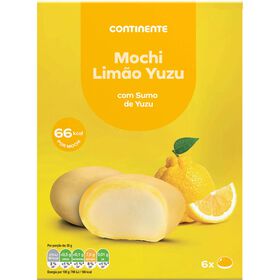 Gelado Mochi Limão Yuzu Continente 210 gr (6 Un)