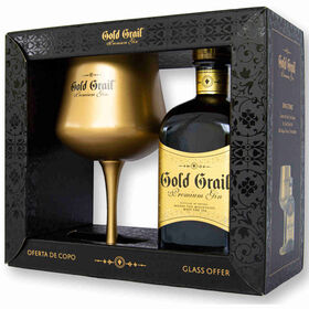 Gold Grail Com Copo Gin