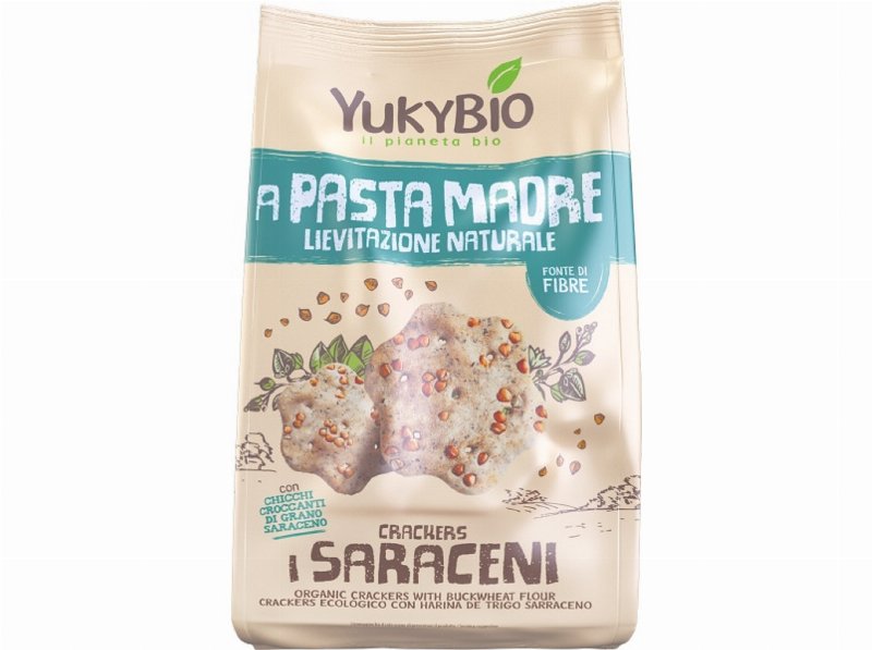 Crackers Yukybio Trigo Sarraceno Bio 250 g