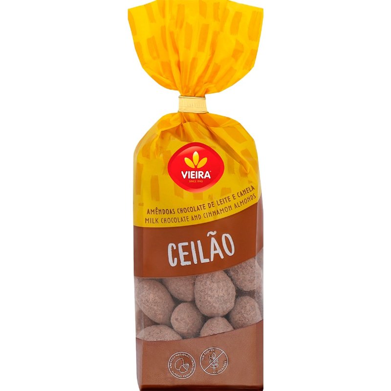 Amêndoas Ceilão De Chocolate De Leite E Canela 180 g