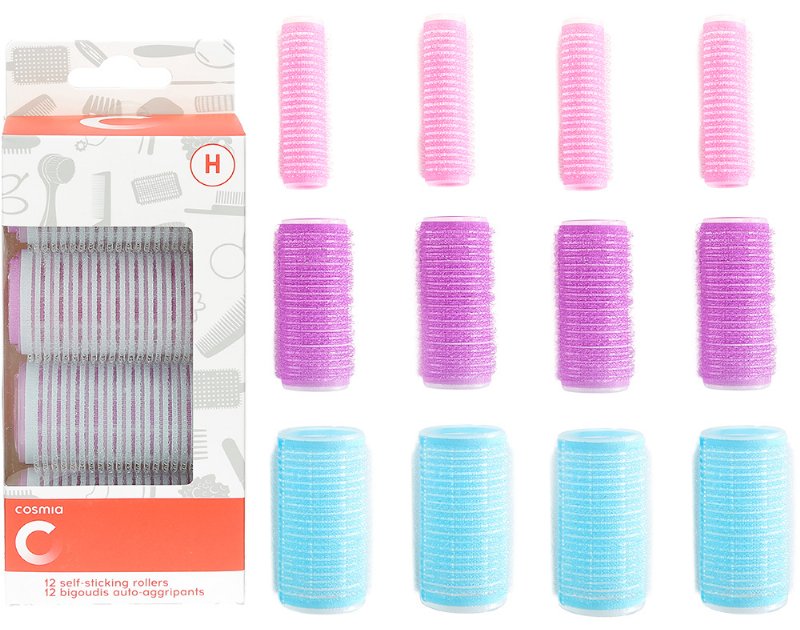 Rolos Cosmia Cabelo Auto Aderentes 12Un
