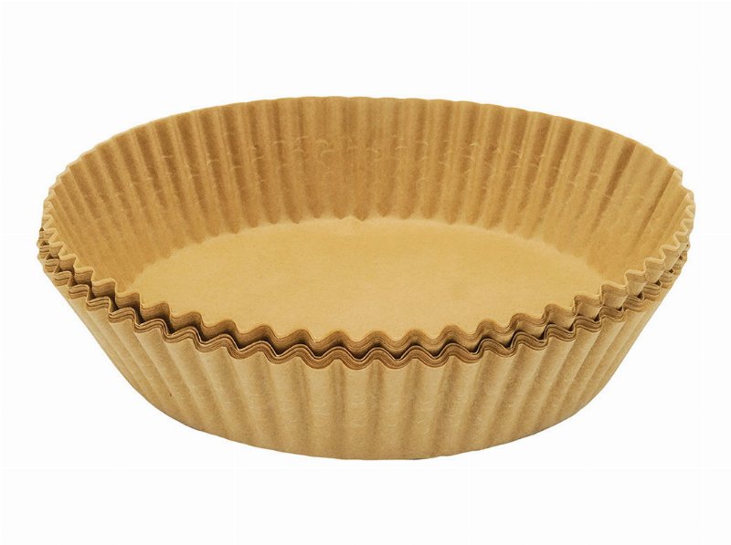 Formas De Papel Kraft Actuel Para Air Fryer 50 Unidades Ø20 Cm