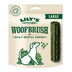 Snack Para Cão Adulto Maxi Woofbrush Dental Chew Lily's Kitchen