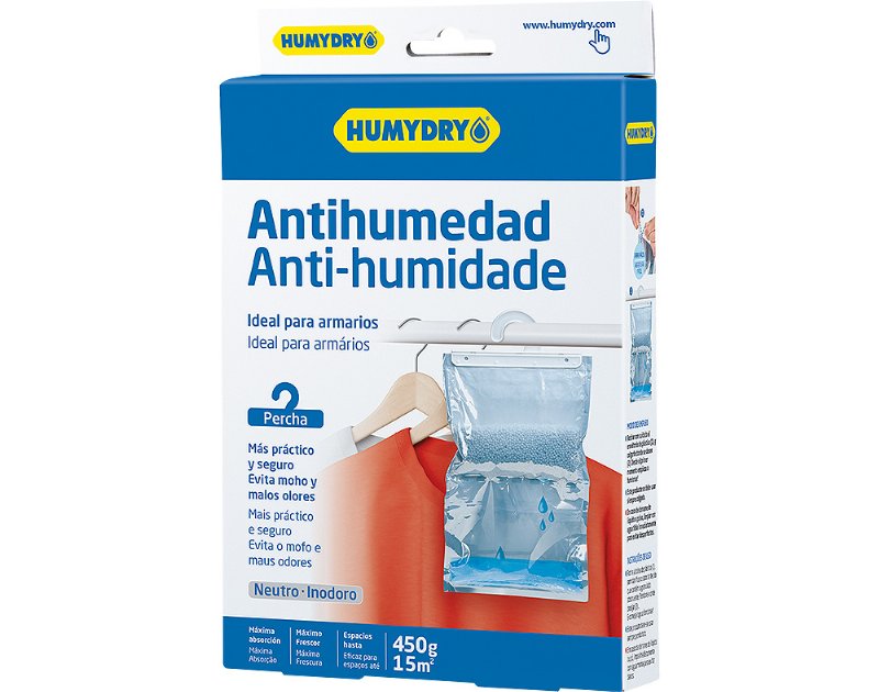 Cabide Anti Humidade Humydry Inodoro 450 g