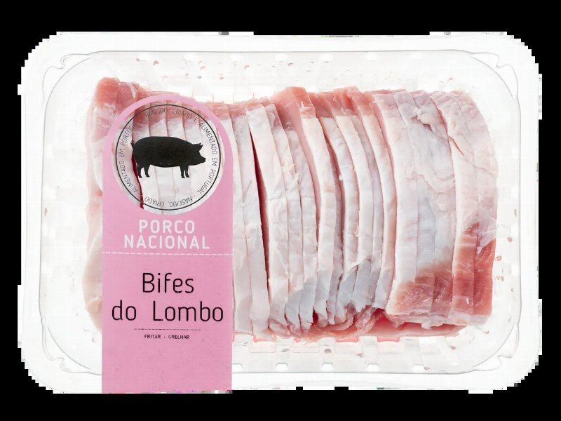 Bifes De Lombo De Porco Embalagem Familiar