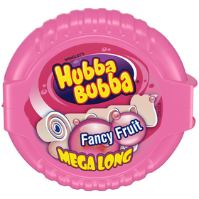Pastilha Elástica Fancy Fruit Mega Long Hubba Bubba 56 gr