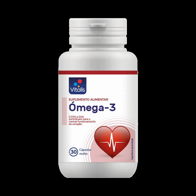 Ómega 3 Suplemento Alimentar; 30 Unidades