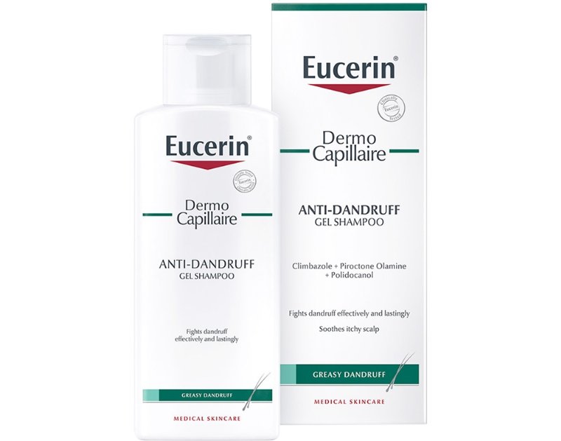 Champô Eucerin Cabelos Oleosos Anti-Caspa 250 ml
