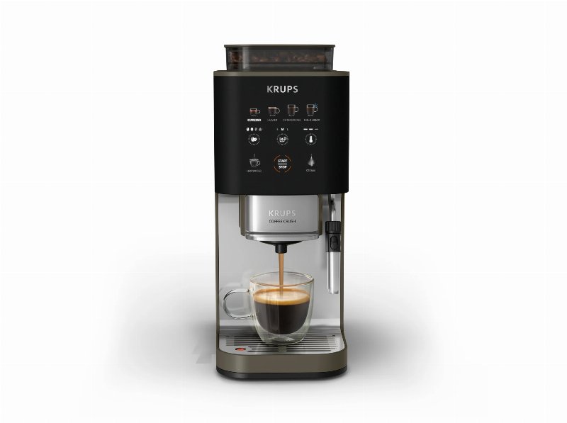Máquina De Café Automática Krups Coffee Crush Experience Sa403Be0 Inox 15 Bar 1.8 l