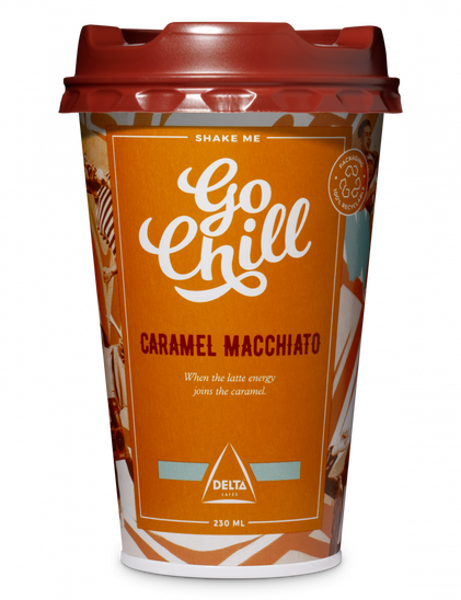 Bebida Láctea Com Café Caramel Macchiato Go Chill 0.23L