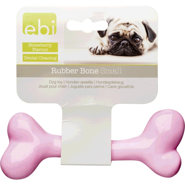 Brinquedo Para Cão Osso Com Sabor A Morango Tamanho S 1 unidade