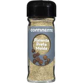 Pimenta Preta Moída Em Frasco Continente 48 gr