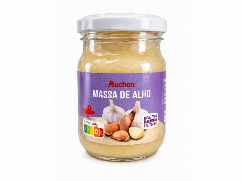 Massa De Alho Auchan Sem Glúten 200 g