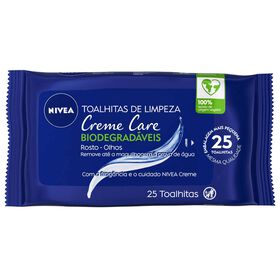 Toalhitas De Limpeza Care Biodegradáveis Nivea 25 Un