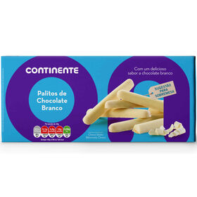 Palitos De Chocolate Branco Continente 150 gr