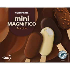 Gelado Mini Magníficos Sortido De Clássicos Continente 600 ml (12 Un)