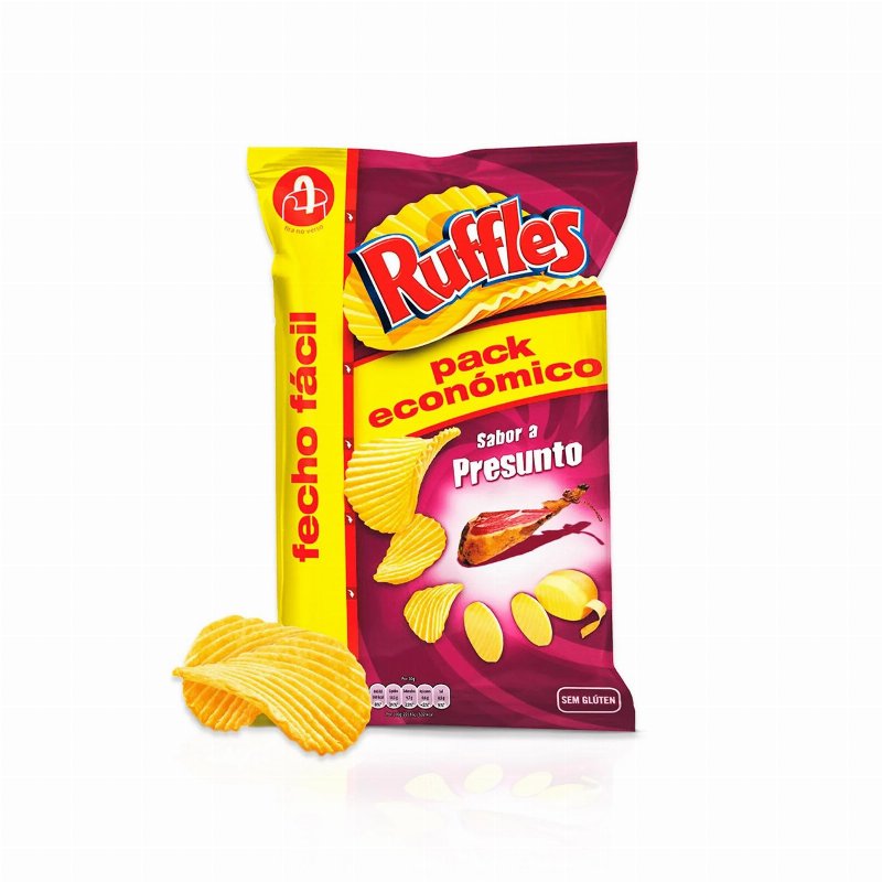 Ruffles Batata Frita Ondulada Presunto 200 gr