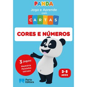 Panda - Joga E Aprende Com Cartas - Cores E Números